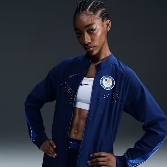 Women's Nike Team USA Olympics Collection windbreaker jacket - Picture 1 of 12